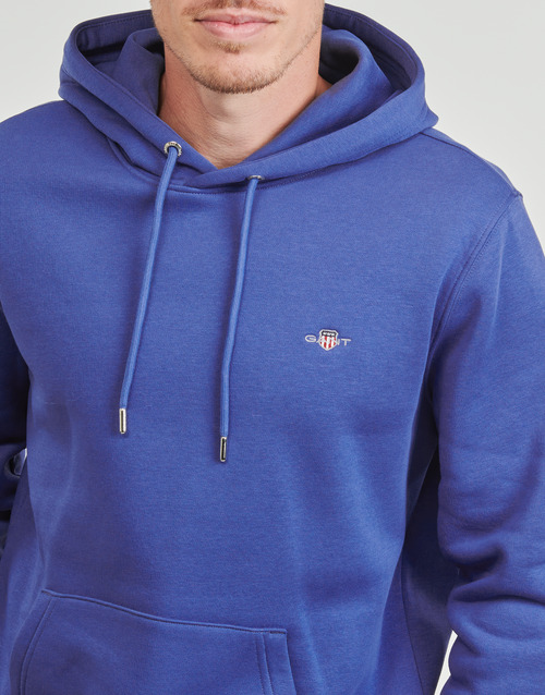 Felpa-uomo-Gant-REG-SHIELD-HOODIE-Blu-Gant-7325707834110-4