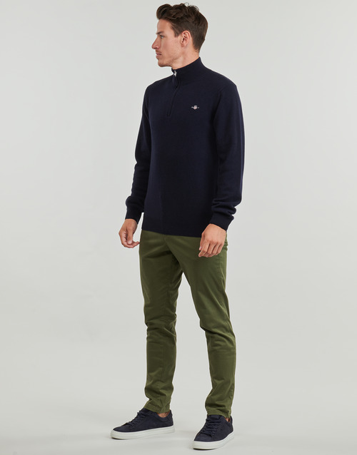 Felpa-uomo-Gant-SUPERFINE-LAMBSWOOL-HALF-ZIP-Marine-Gant-7325707354649-2