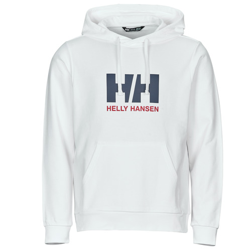 Felpa uomo Helly Hansen  HH LOGO HOODIE 2.0  Bianco Helly Hansen 7040059352258