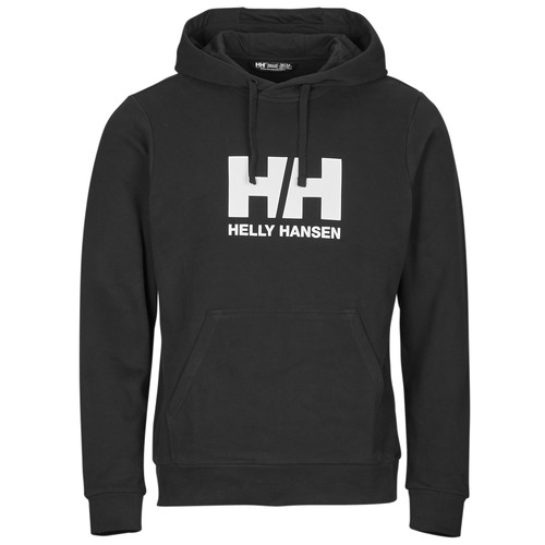 Felpa uomo Helly Hansen  HH LOGO HOODIE 2.0  Nero Helly Hansen 7040059352616