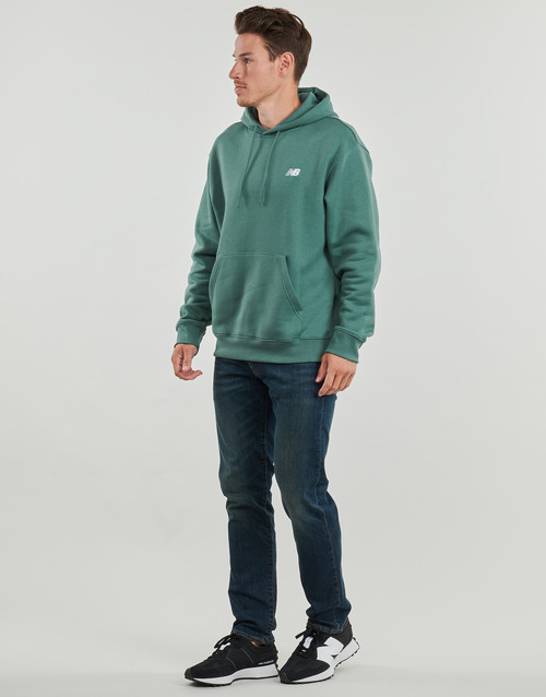 Felpa-uomo-New-Balance-SMALL-LOGO-HOODIE-Verde-New-Balance-197376213421-2