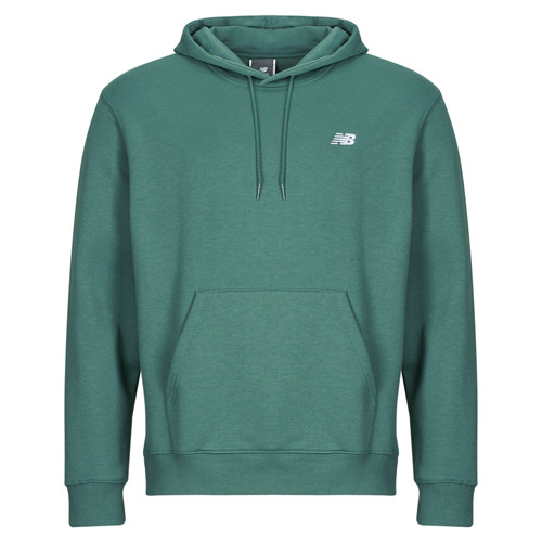 Felpa uomo New Balance  SMALL LOGO HOODIE  Verde New Balance 197376213421