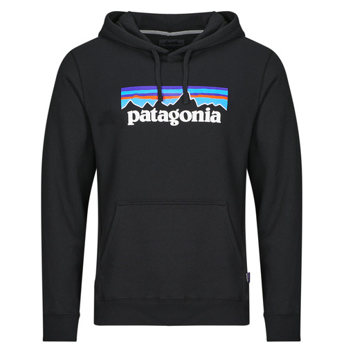 Felpa uomo Patagonia  P-6 Logo Uprisal Hoody  Nero Patagonia 194187655426