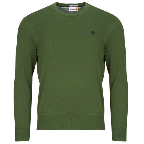 Felpa uomo Timberland  Cotton YD Sweater  Verde Timberland 197641039145