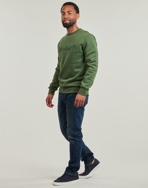 Felpa-uomo-Timberland-Embroidery-Tonal-Crew-Neck-Verde-Timberland-197641074573-2