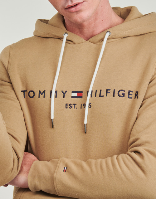 Felpa-uomo-Tommy-Hilfiger-TOMMY-LOGO-HOODY-Beige-Tommy-Hilfiger-8720637554845-4