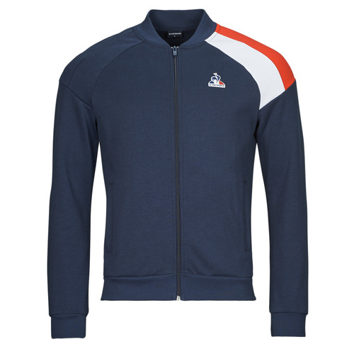 Giacca Sportiva uomo Le Coq Sportif  TRI FZ Sweat N°1 M  Marine Le Coq Sportif 3606805323299