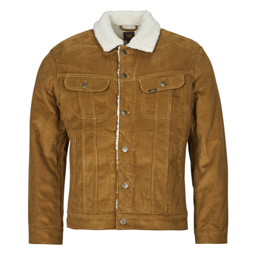 Giacca in jeans uomo Lee  SHERPA JACKET  Marrone Lee 5401139098022