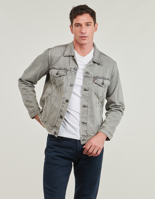 Giacca-in-jeans-uomo-Levis-THE-TRUCKER-JACKET-Grigio-Levis-5401128908394-1