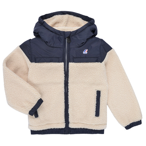 Giubbotto bambino ragazzo K-Way  P. JILDAZ ORSETTO  Beige K-Way 8054043649902