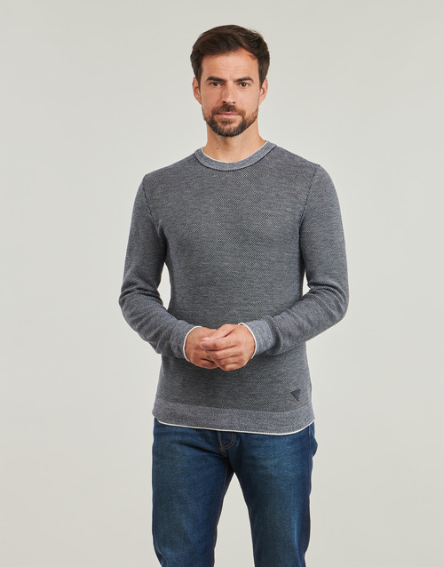 Maglione-uomo-Guess-EARLE-LS-STICHED-SWEATER-Blu-Guess-7625408319245-1