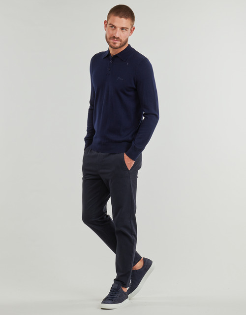 Maglione-uomo-Guess-LS-WOOL-CARTER-SWEATER-POLO-Blu-Guess-7625408472759-2