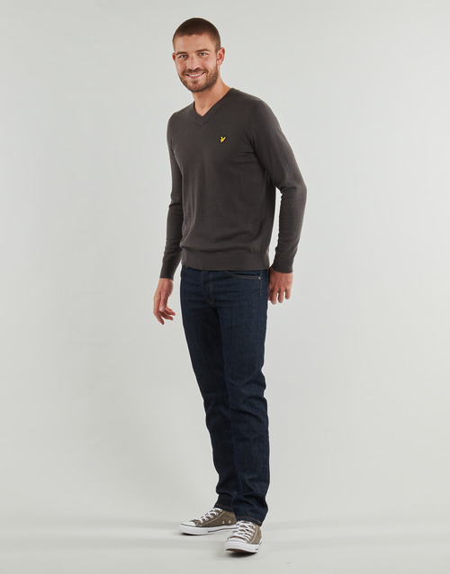 Maglione-uomo-Lyle-Scott-KN2111V-Grigio-Lyle-Scott-5059775850780-2