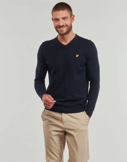 Maglione-uomo-Lyle-Scott-KN2111V-Marine-Lyle-Scott-5059775850926-1