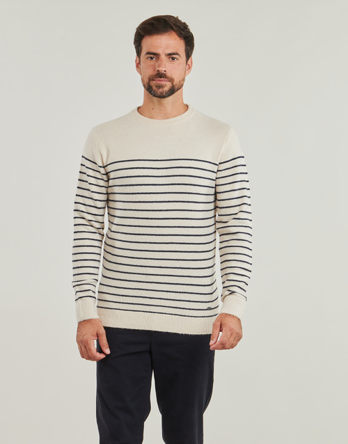 Maglione-uomo-Petrol-Industries-MEN-KNITWEAR-ROUND-NECK-BASIC-Bianco-Petrol-Industries-8720625805683-1