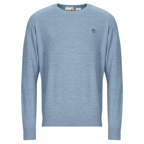 Maglione uomo Timberland  Cotton Raglan Sleeve CrewNeck Sweater  Blu Timberland 197641138275