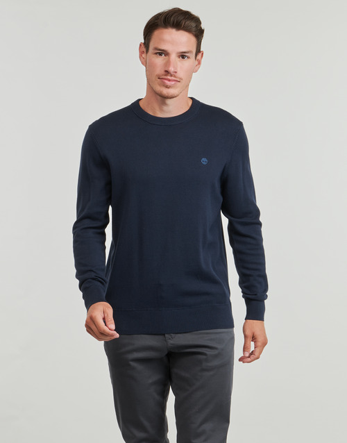 Maglione-uomo-Timberland-Cotton-YD-Sweater-Marine-Timberland-197641039305-1