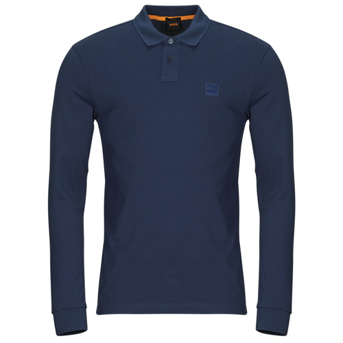 Polo maniche lunghe uomo BOSS  Passerby  Marine BOSS 4063542991232