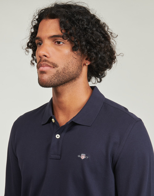 Polo-maniche-lunghe-uomo-Gant-REG-SHIELD-LS-PIQUE-RUGGER-Marine-Gant-7325707175527-4