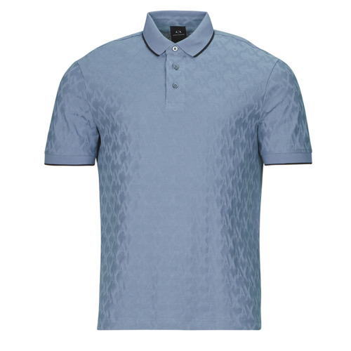 Polo uomo Armani Exchange  6DZFLA  Blu Armani Exchange 8058997066341