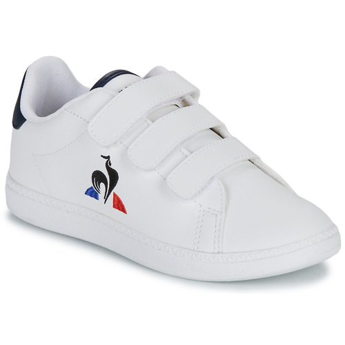 Scarpe bambini ragazza Le Coq Sportif  COURTSET_2 PS  Bianco Le Coq Sportif 3606805229522