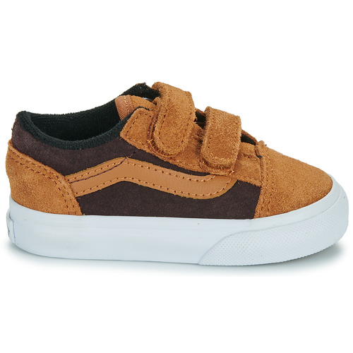 Scarpe-bambini-ragazzo-Vans-Old-Skool-V-Marrone-Vans-197065630331-1