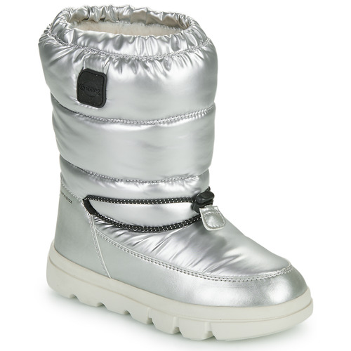 Scarpe da neve bambini ragazza Geox  J WILLABOOM GIRL B A  Argento Geox 8056206984462