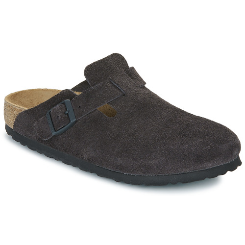 Scarpe uomo Birkenstock  Boston LEVE Velvet Grey  Grigio Birkenstock 4066648762560