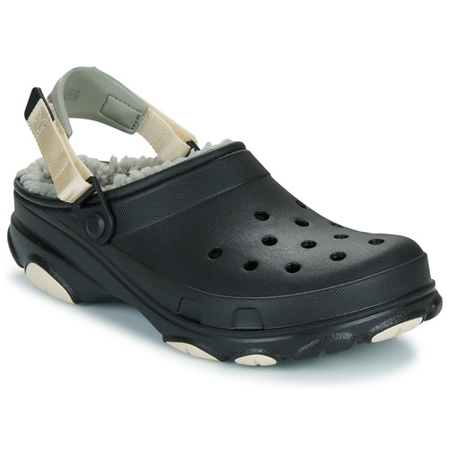 Scarpe uomo Crocs  All Terrain Lined Clog  Nero Crocs 196265397211