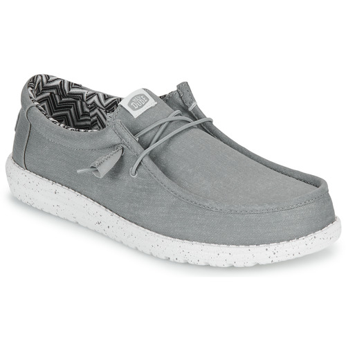 Scarpe uomo HEYDUDE  Wally Stretch Canvas  Grigio HEYDUDE 197002671601