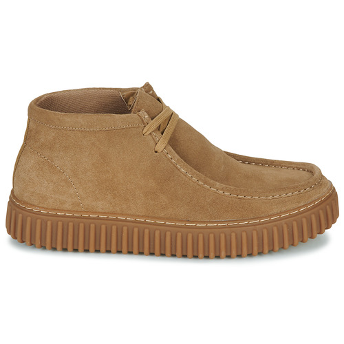 Sneakers-alte-uomo-Clarks-TORHILL-HI-Beige-Clarks-5063090150081-1