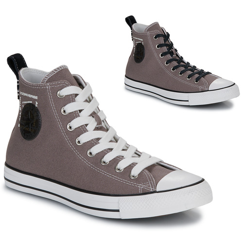 Converse CHUCK TAYLOR ALL STAR WIDE Grey High Top Sneakers Men