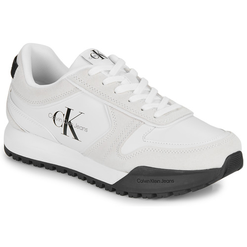 Sneakers uomo Calvin Klein Jeans  TOOTHY RUNNER IRREGULARLINES  Bianco Calvin Klein Jeans 8720639475261