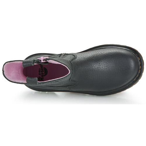 Stivaletti-bambini-ragazza-Dr.-Martens-Bex-Heart-P-O-Boot-J-Black-Classic-Nappa-Nero-Dr.-Martens-190665687101-5