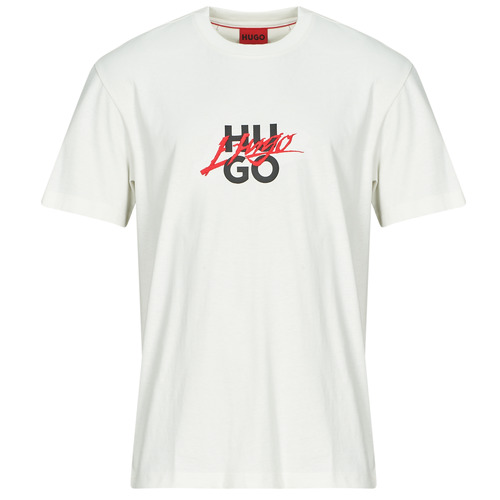 T-shirt uomo HUGO  Dlongny  Bianco HUGO 4063544301138