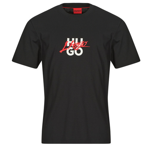 T-shirt uomo HUGO  Dlongny  Nero HUGO 4063542934444