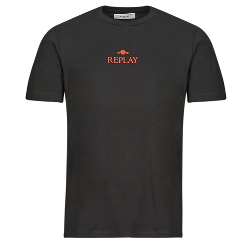 T-shirt uomo Replay  ELIA  Nero Replay 8058700438908