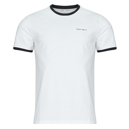 T-shirt uomo Teddy Smith  THE-TEE 2 R MC  Bianco Teddy Smith 3607185957913