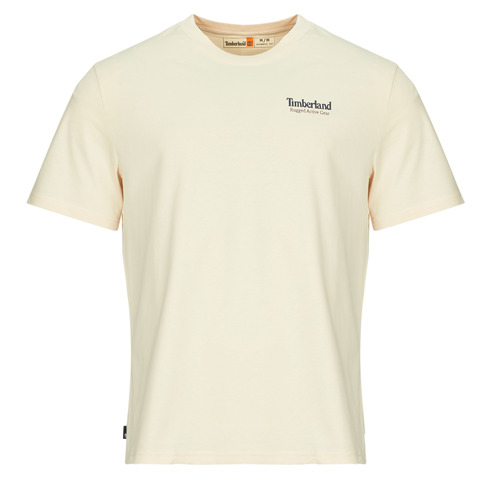 T-shirt uomo Timberland  Outdoor Inspired Back Graphic Tee  Beige Timberland 197641048000