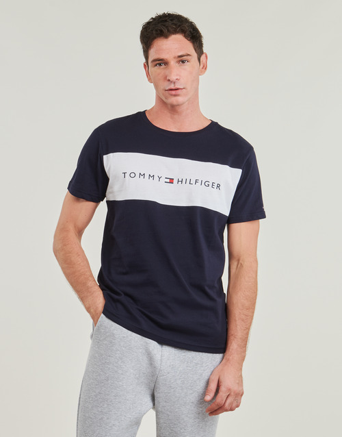 T-shirt-uomo-Tommy-Hilfiger-SS-T-SHIRT-BLOCK-LOGO-Marine-Tommy-Hilfiger-8720636509488-1