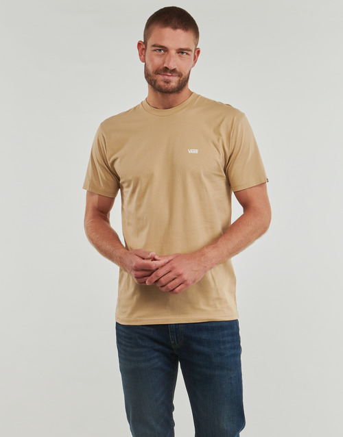 T-shirt-uomo-Vans-MN-LEFT-CHEST-LOGO-TEE-Beige-Vans-197065814205-1