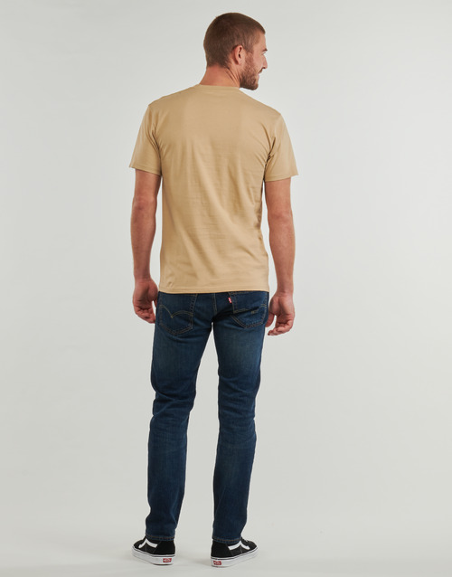 T-shirt-uomo-Vans-MN-LEFT-CHEST-LOGO-TEE-Beige-Vans-197065814205-3