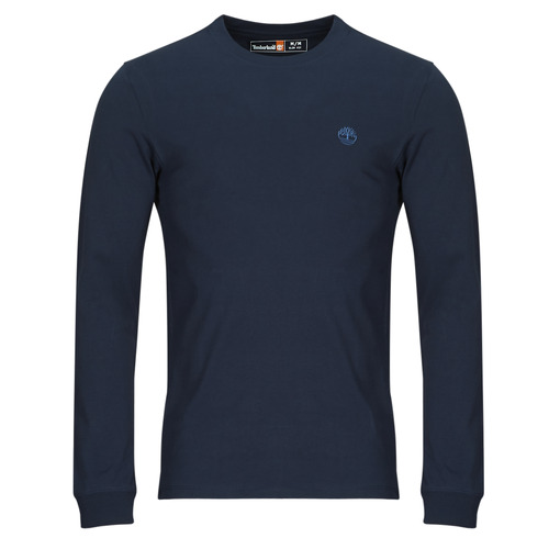 T-shirts a maniche lunghe uomo Timberland  Long Sleeve Tee  Marine Timberland 197641040370