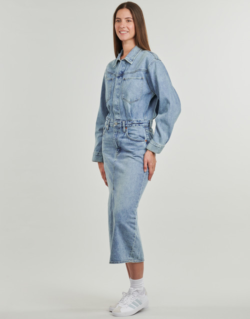 Abito-Lunghi-WESTERN-DENIM-MIDI-DRESS-2