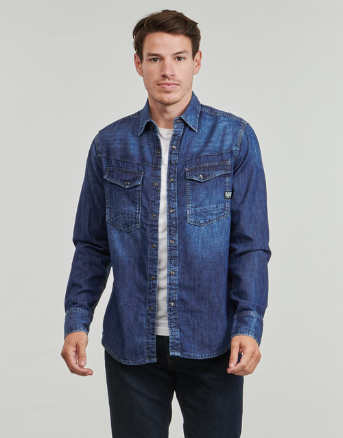 Camicia-a-maniche-lunghe-uomo-G-Star-Raw-DAKOTA-SLIM-SHIRT-LS-Blu-G-Star-Raw-8720706189664-1