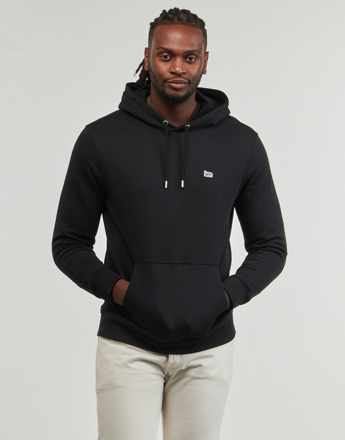 Felpa-uomo-Lee-PLAIN-HOODIE-Nero-Lee-5401139045828-1