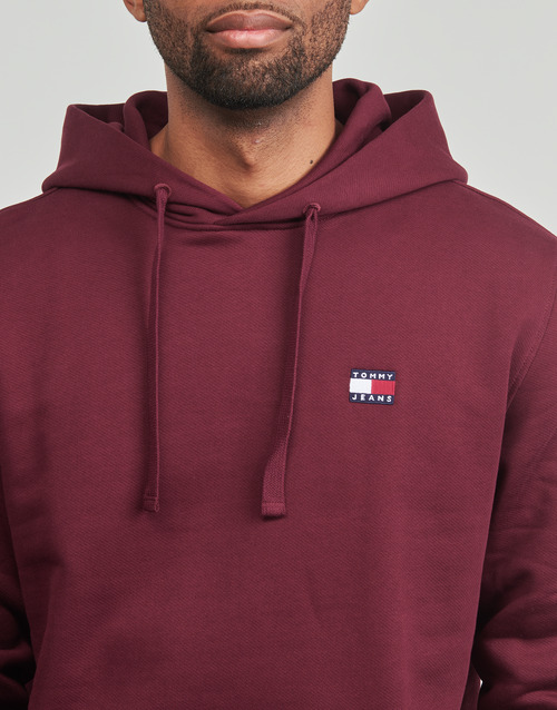 Felpa-uomo-Tommy-Jeans-TJM-REG-BADGE-HOODIE-EXT-Bordeaux-Tommy-Jeans-8720637255148-4