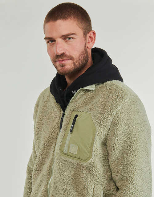 Felpa-uomo-Volcom-MUZZER-FUZZAR-ZIP-Verde-Volcom-196134821939-4