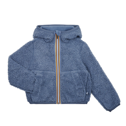 Giubbotto-bambina-ragazza-K-Way-P.-JACK-SHERPA-POLAR-DOUBLE-Blu-K-Way-8054043961530-2