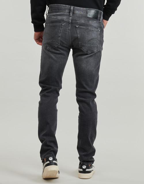 Jeans-Slim-uomo-G-Star-Raw-3301-SLIM-Nero-G-Star-Raw-8720706375531-3